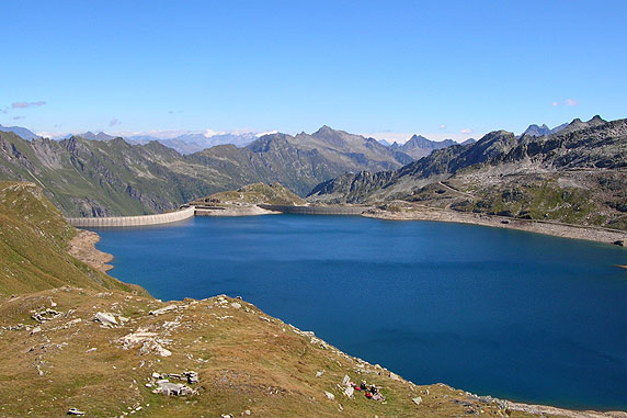 Stausee am Naret Pass